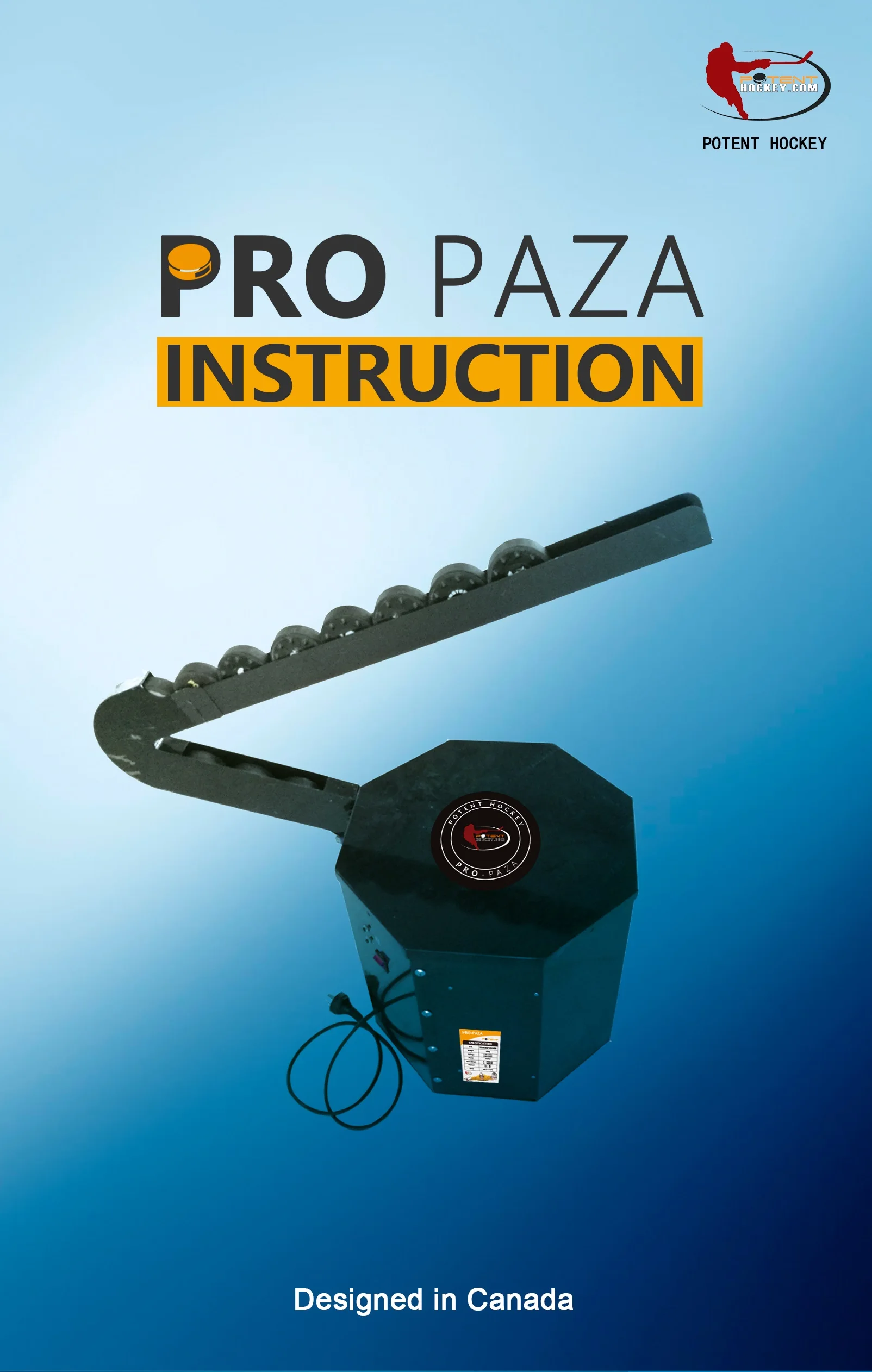Робот Potent Hockey Pro Paza