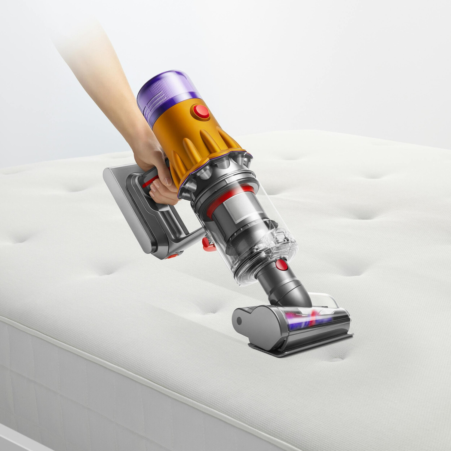 v12 detect slim absolute 2023 gelb nickel dyson — фото 4