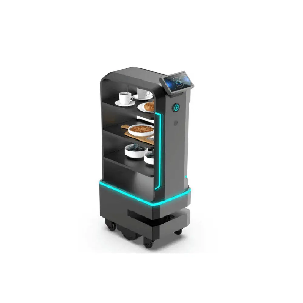 Робот ATEAGO ATEAGO F2 ROS AI Robot Self-Driving Mobile Food Delivery Waiter Porter For Catering Service Transport Service