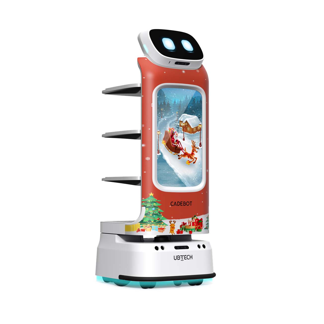 cadebot l100 - service- lieferroboter mit werbedisplay — фото 4
