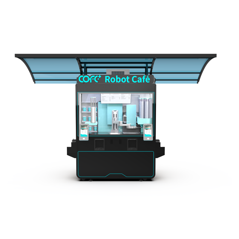 Робот Unknown COFE+ Hi Dolphin Autonomous Smart Coffee Kiosk Service Robot