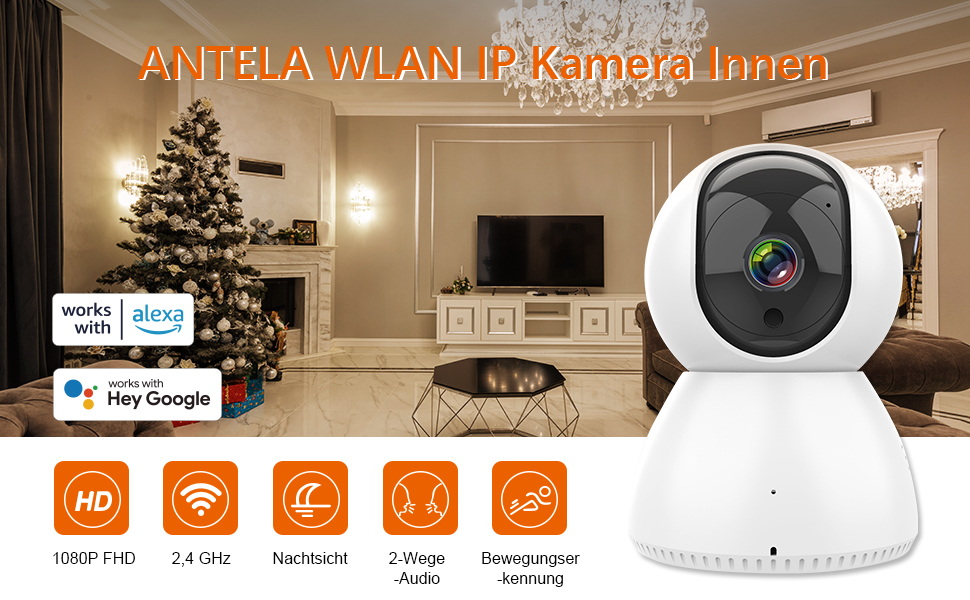 Робототехника ENABOT mobile eberwachungskamera ip wlan innen