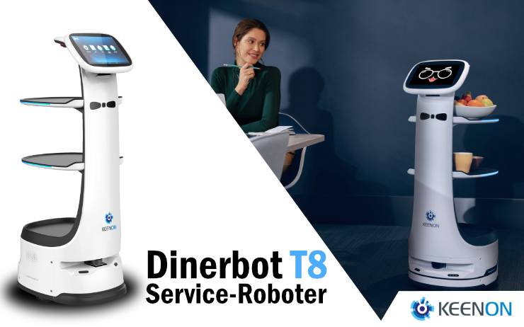 dinerbot t8 - serviceroboter lieferbot — фото 4