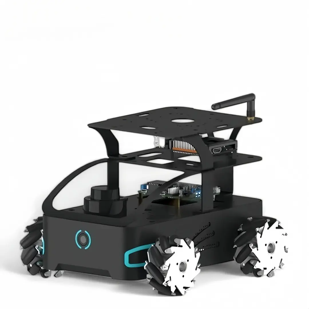 ERobot：ROS2 Autonomous Mobile Robot Platform for Embodied AI, SLAM, Navigation and LLM Research（Mecanum Wheel-RPi5-8GB) — фото 3