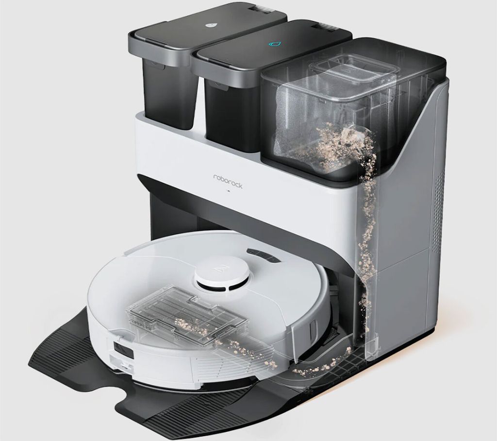 Roborock S7 Max Ultra Saugroboter (5500Pa, 60W, VibraRise, Weiß) — фото 3