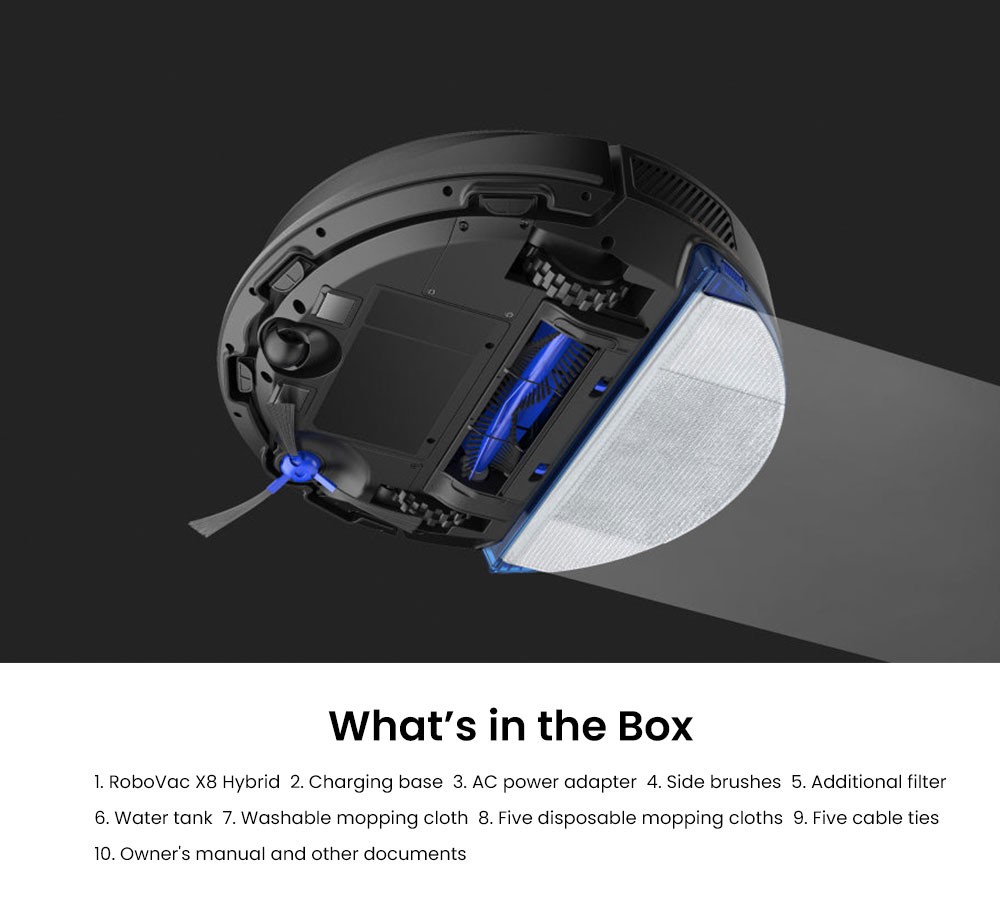 Eufy RoboVac X8 Hybrid — фото 4
