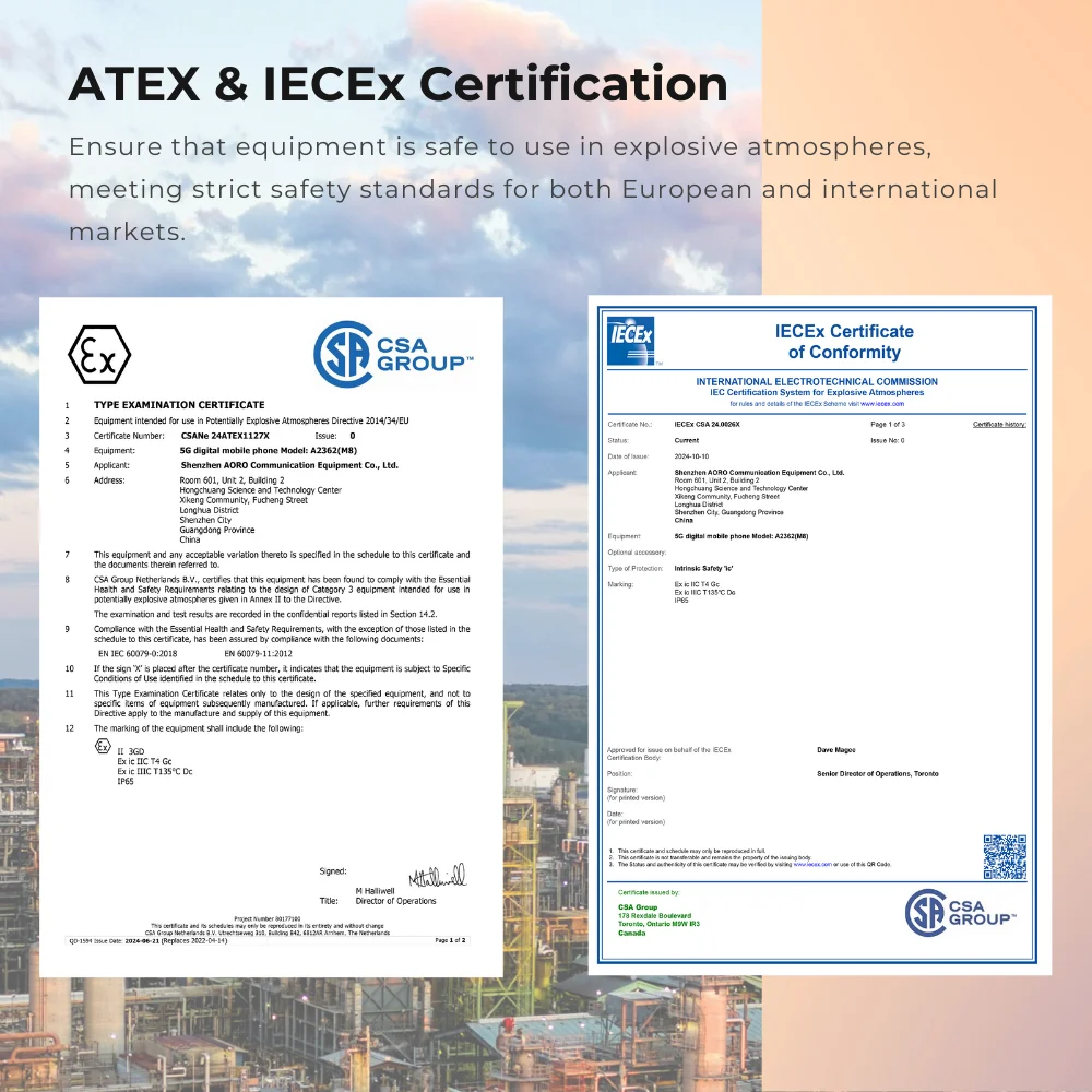 AEP Zimmer ATEX Certification Ex3D (Zone 22) — фото 5