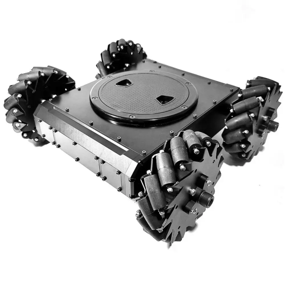 Робот Lynxmotion Lynxmotion - A4WD3 Rugged Mecanum Rover Autonomous Kit