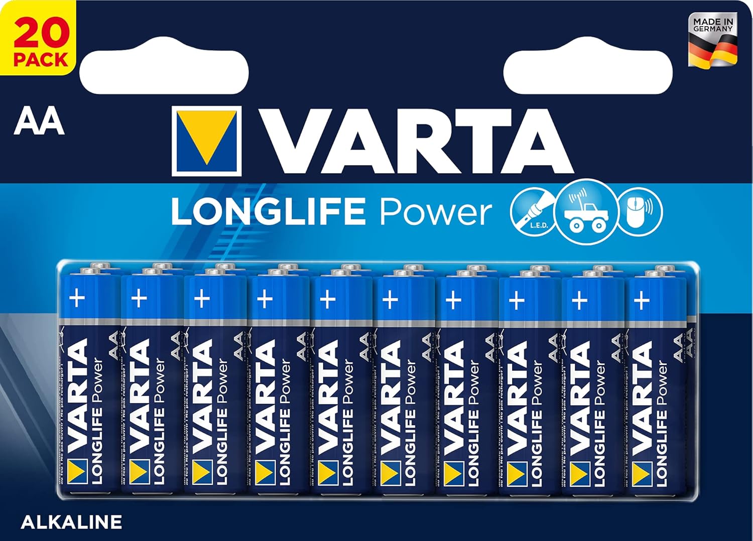 alkaline batterie longlife power aa mignon 10er-pack — фото 5
