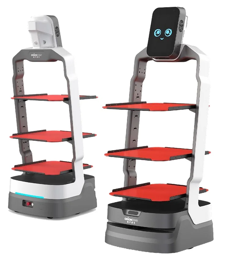 Робот Unknown Restaurant robot table service and delivery Lucki bot OrionS...