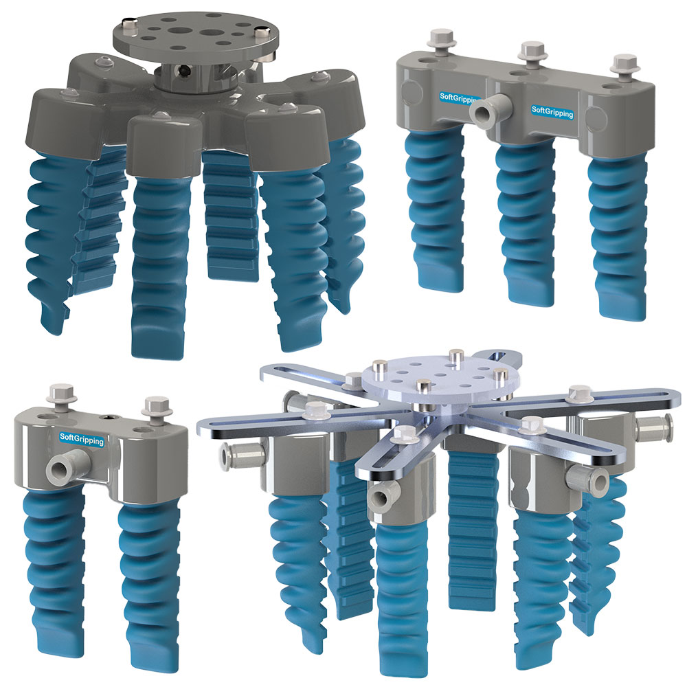 SoftGripping Vier Finger Paralleler Hygienikgreifer — фото 6