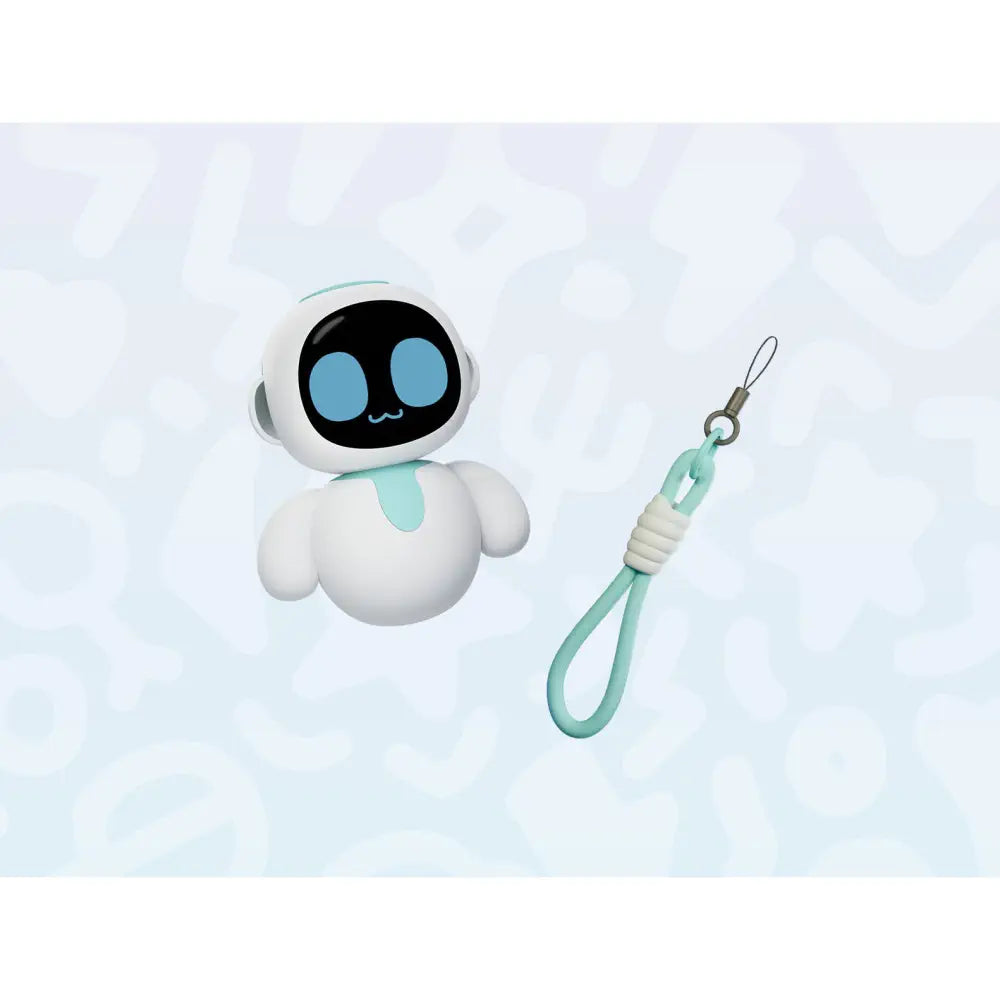 Energize Lab Eiliko Tiny AI Charm Bot w/ Unique Emotions & AI Conversation - Blue — фото 2