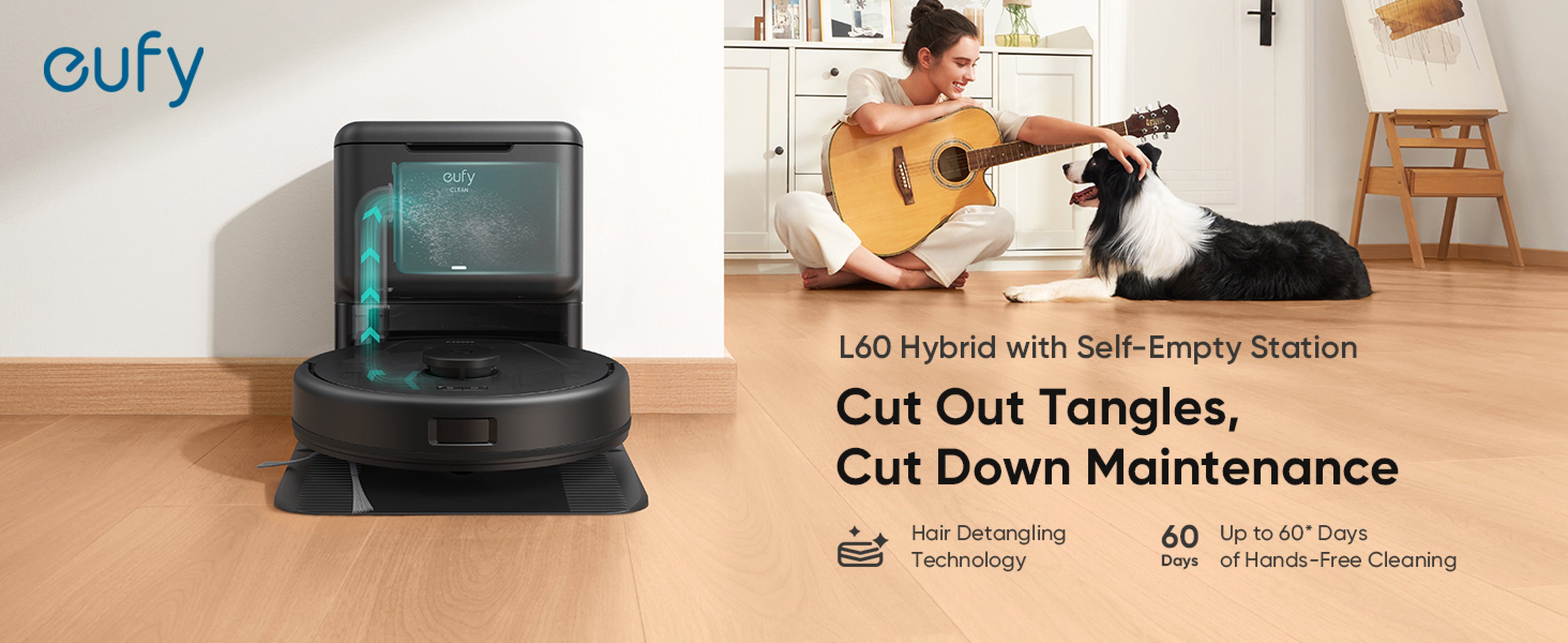 Робототехника Eufy Clean L60 Hybrid SES EU