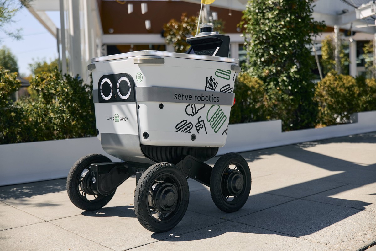 Робот Serve Robotics Robot Level 4