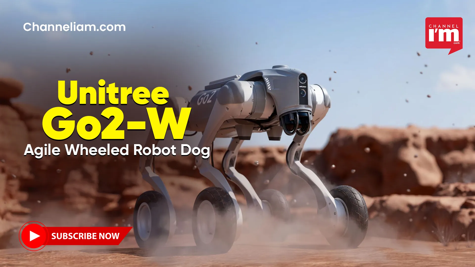 Unitree Go2-W Plus Wheeled Robotic Dog (EU) — фото 6
