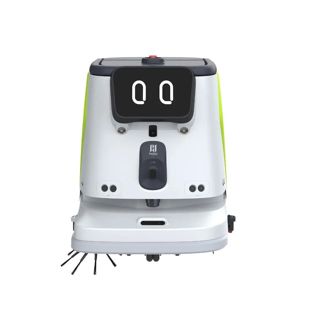 PUDU CC1 PRO Intelligent Cleaning Robot (Grey/Yellow Green) — фото 3