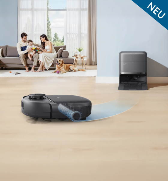 Eufy S1 HydroJet Saugroboter mit Wischfunktion Black — фото 4
