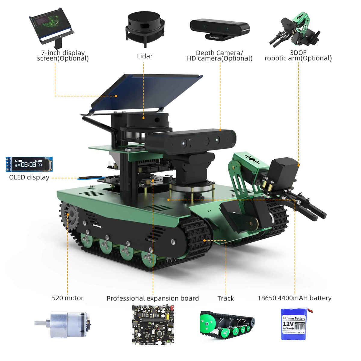 Робот Yahboom Transbot