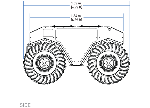 clearpath boxer industrie ugv 100 kg last — фото 2