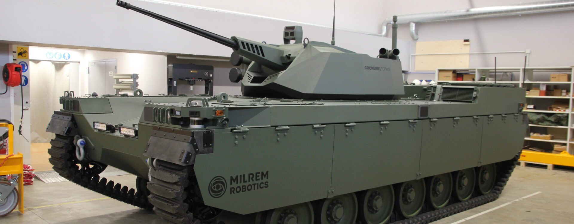 Milrem Robotics MVFR — Мобильная платформа — фото 3