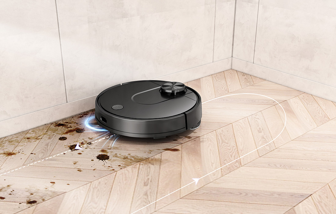 v2 max robot vacuum cleaner schwarz xiaomi — фото 3