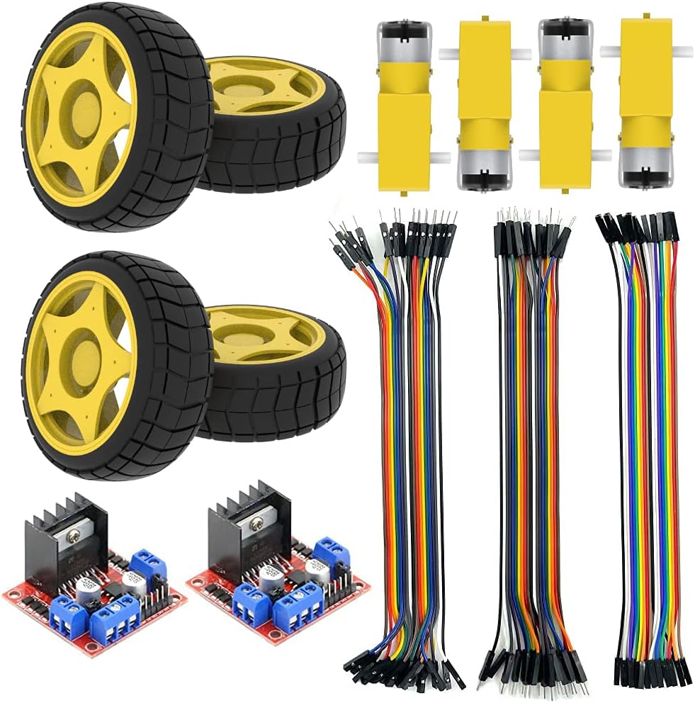 diy auto-chassis-kit mit dc-motor — фото 3