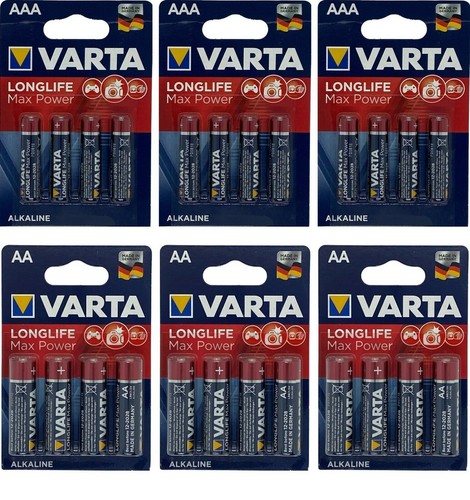 Робототехника VARTA longlife power alkaline batterie aa mignon 12er-pack