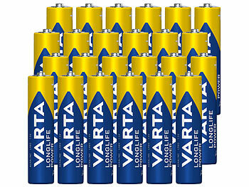 Робототехника VARTA longlife power alkaline batterie aaa micro 24er-pack