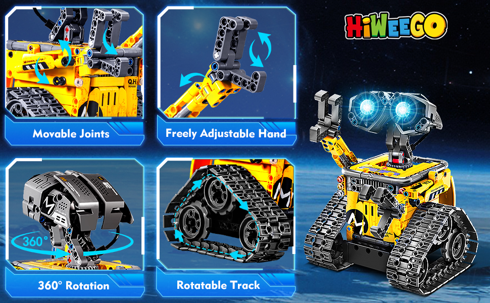 roboterbausatz 5-in1 einstellbarer roboter — фото 2