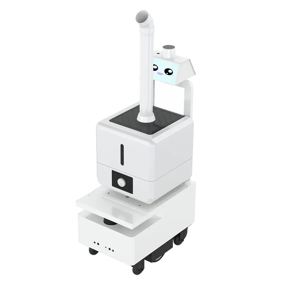Робот ATEAGO ATEAGO ROBOTIKS H2O2 Mist Sterilizing Robot Spraying Disinfection Chemical Disinfecting