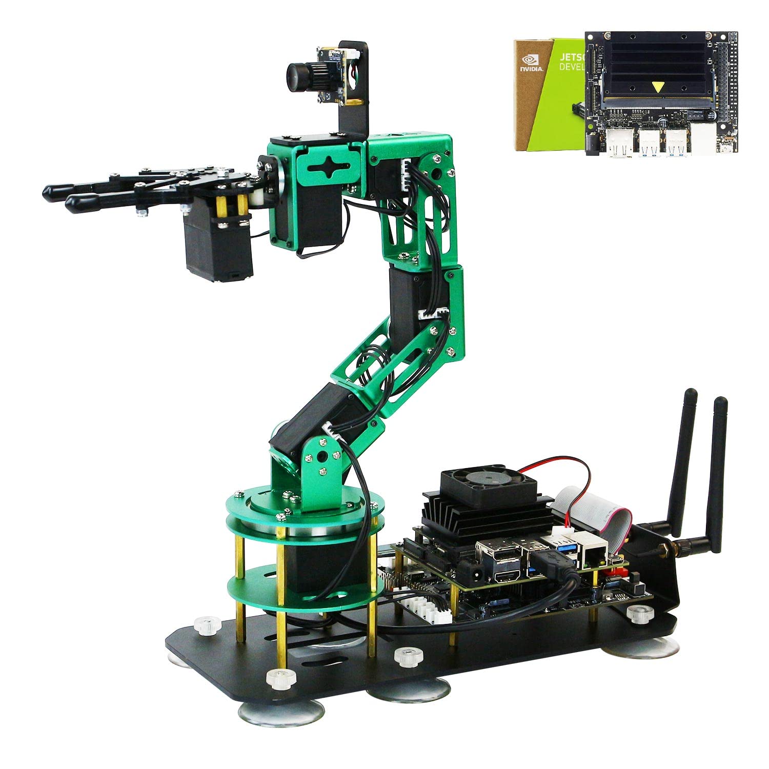 grab-it roboter arm bausatz inkl pi4 2gb — фото 2