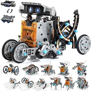 bausatz 14-in-1 solar-roboter — фото 4