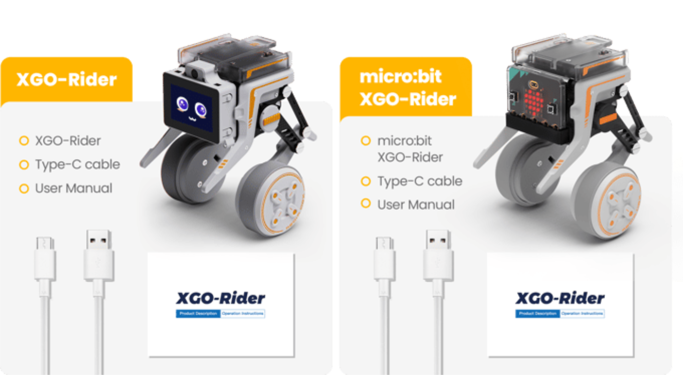 XGO-Rider2 AI-Powered 2-Wheeled Desktop Robot w/ Omni-Directional Movement — фото 5