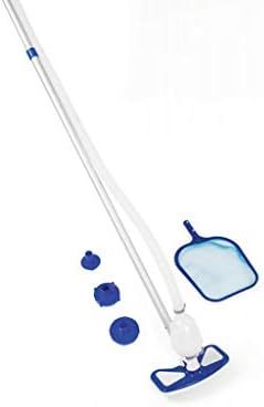 Flowclear Poolpflege Basis Set Aquaclean Mit Pumpenbetriebenem Poolsauger Kescher Bestway — фото 3