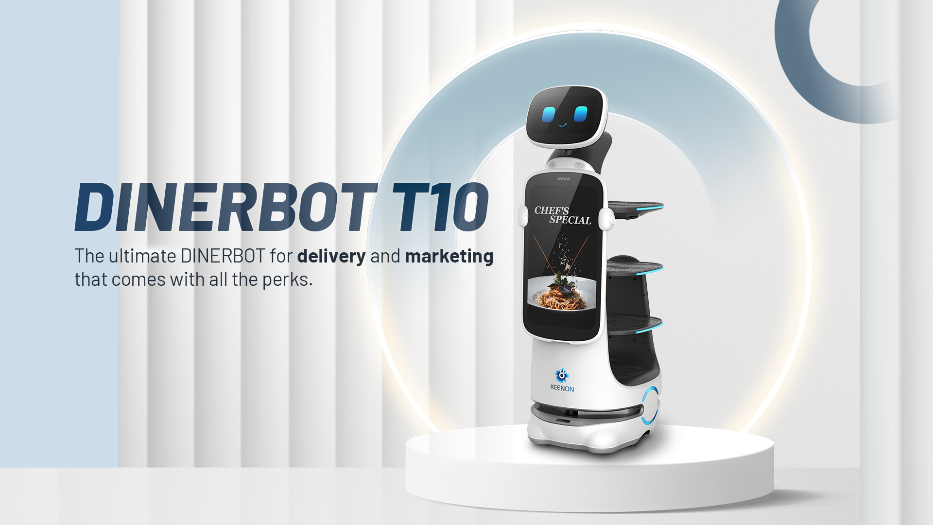 Робот Keenon Robotics S100 Heavy-Load Courier Robot