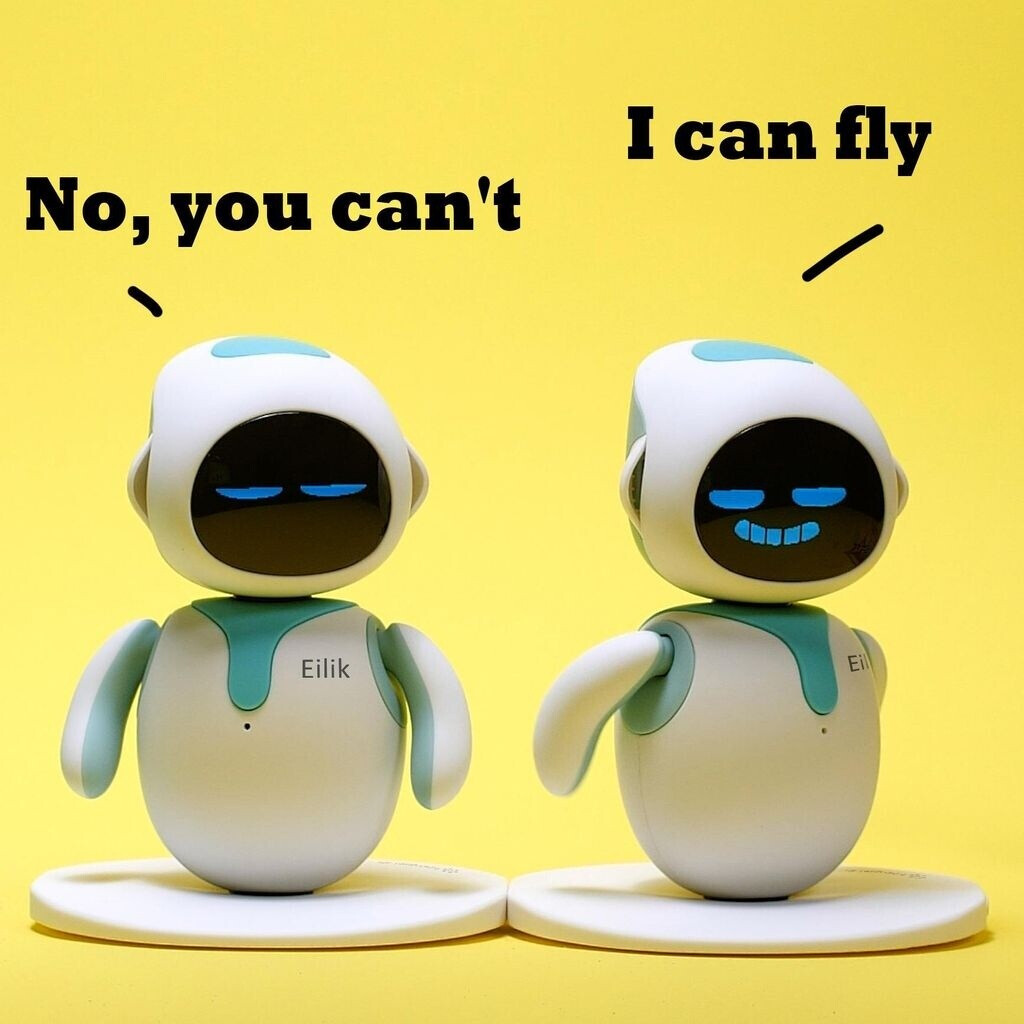 Energize Lab Emotional intelligenter Begleitroboter EIlik blau — фото 5