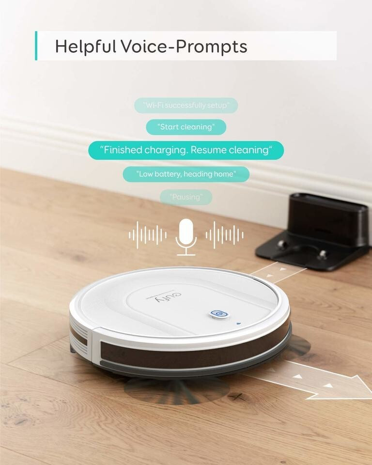 Eufy RoboVac G10 Hybrid white — фото 4