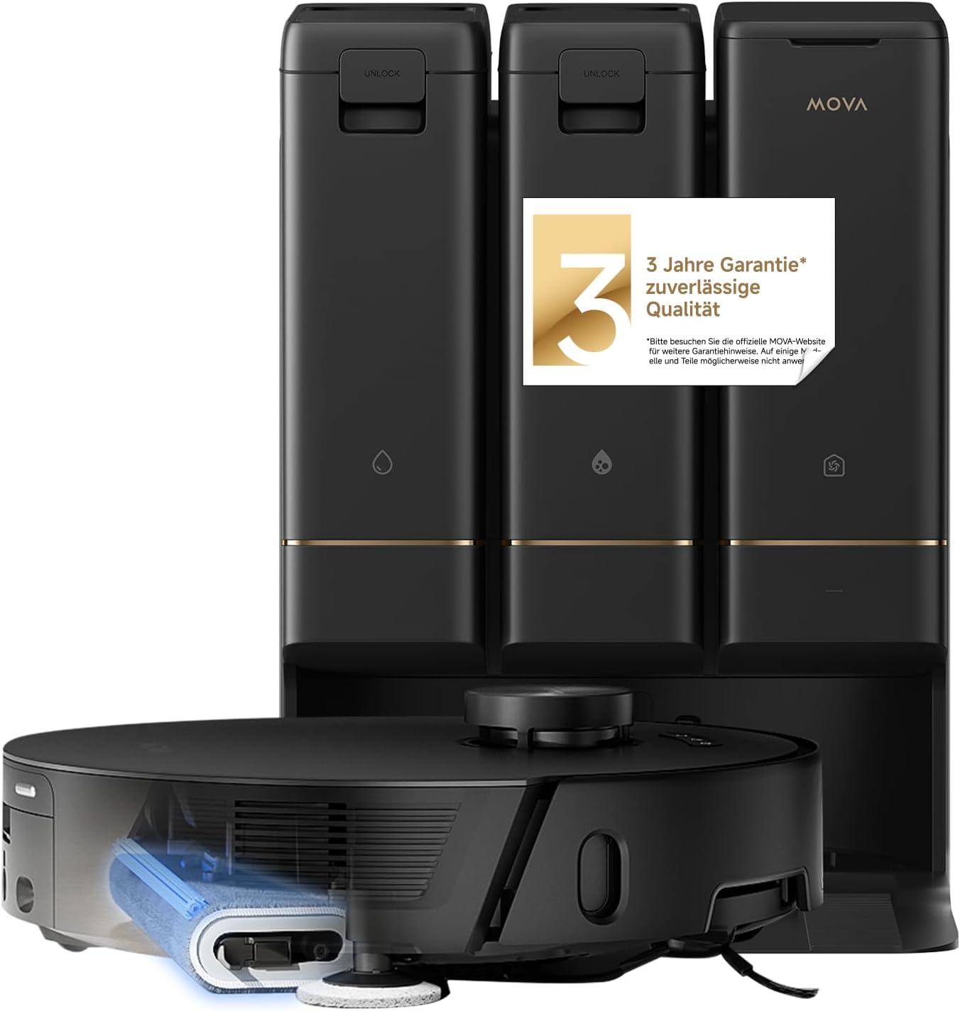 saugroboter deebot x9 pro omni schwarz — фото 6