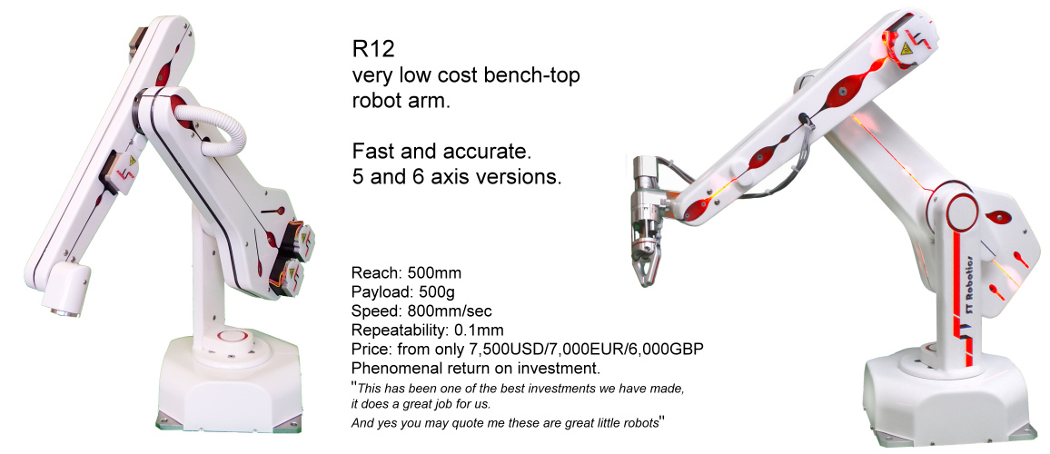 ST Robotics R17 5-Axis Articulated Robot Arm — фото 3