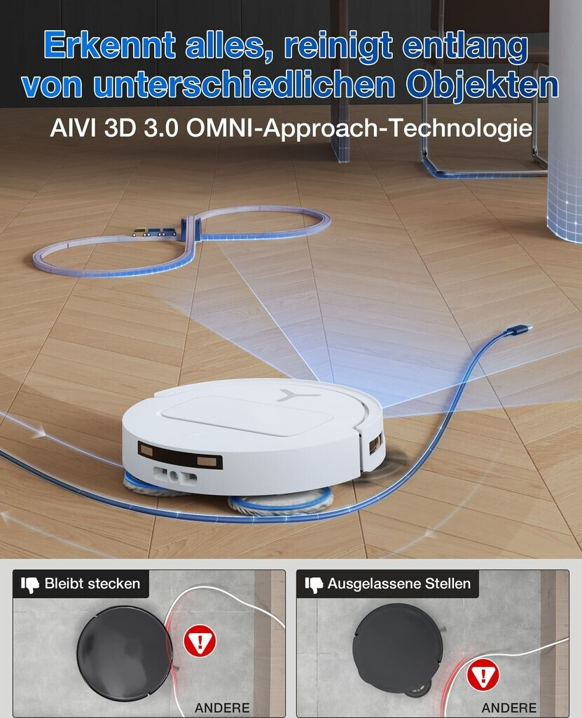 ECOVACS DEEBOT T50 omni weiß — фото 5