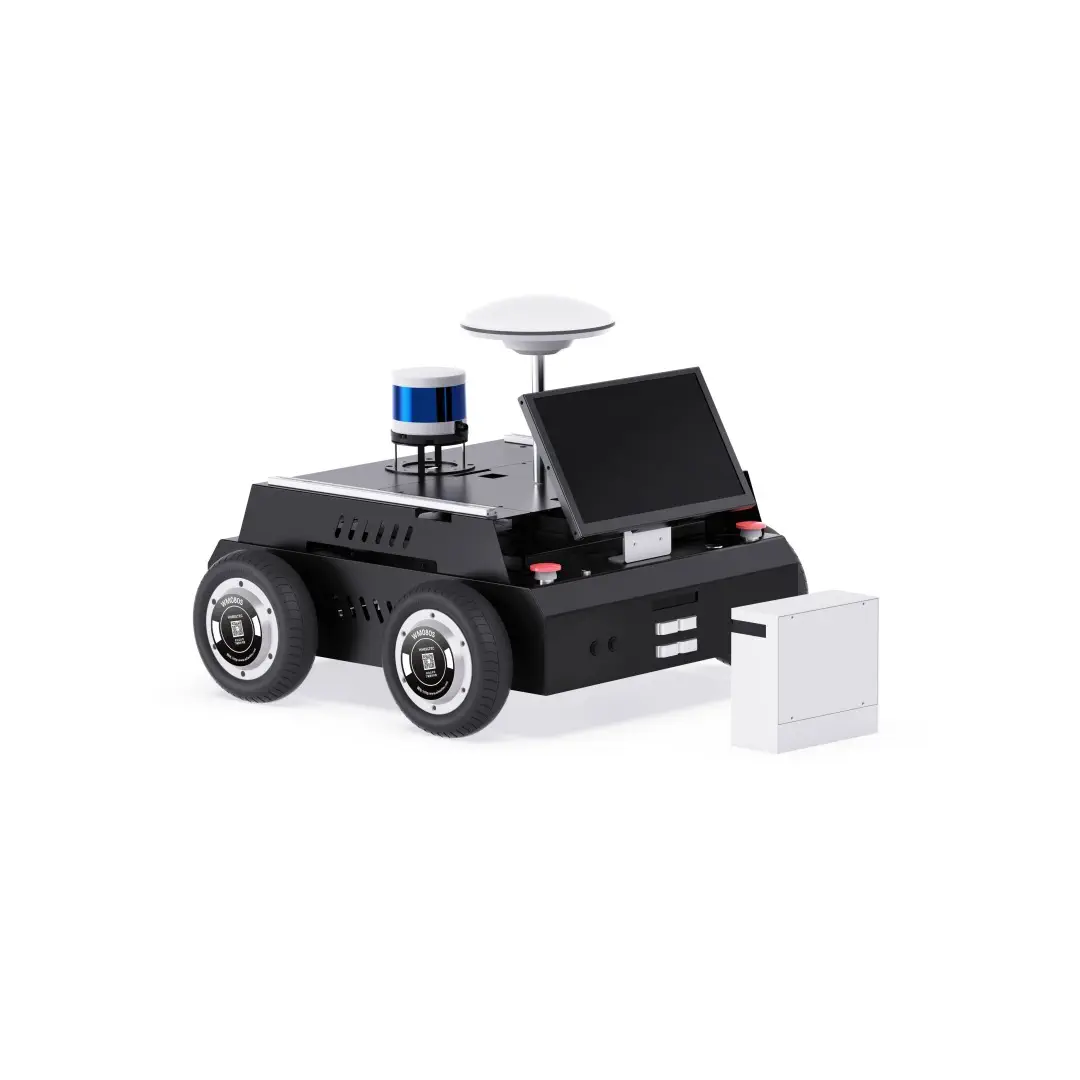 Робот LucSys Robotics LSR200Auto ROS2 Autonomous Driving Platform with 4WD Hub Motors, 16-line LiDAR, RTK GNSS and Autoware.Universe-Orin NX Super - (Ultra)