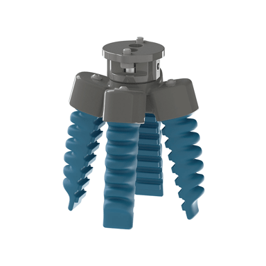 SoftGripping Drei Finger Zentrischer Hygienikgreifer — фото 4