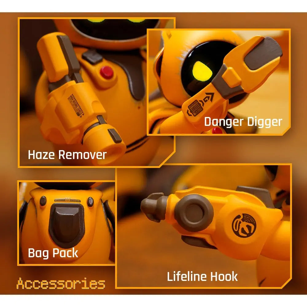 Energize Lab Eilik-DQ Little Companion Bot (Yellow-Orange) — фото 6