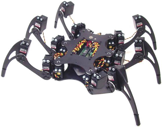 Lynxmotion Mini-Hex Hexapod Kit MH2U (BotBoarduino + SSC-32) — фото 6