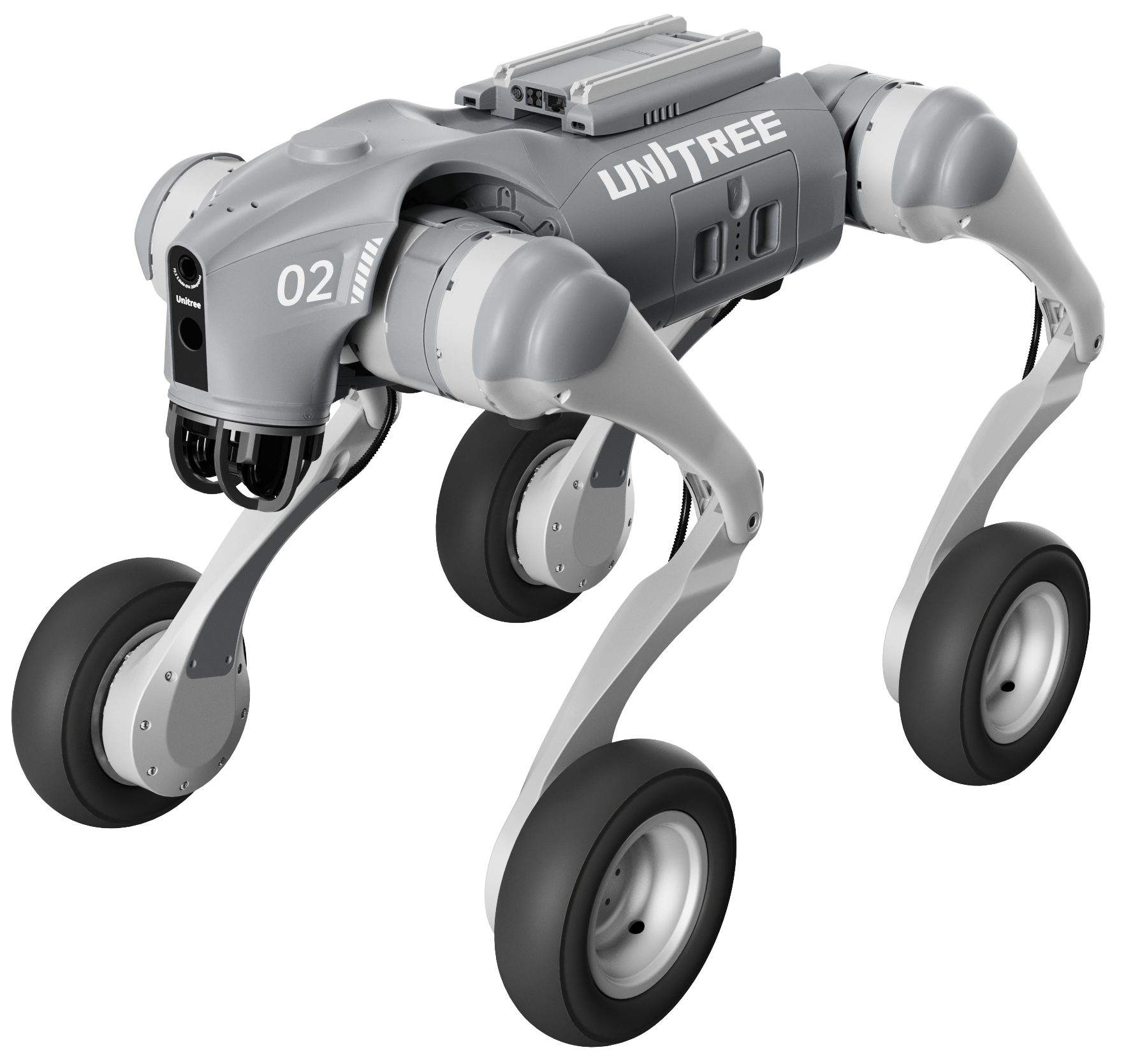 Unitree Go2-W Inspection Wheeled Robotic Dog (EU) — фото 2
