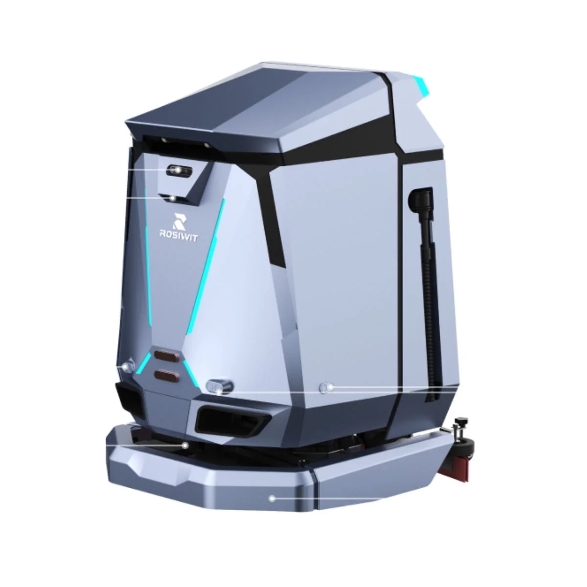 Робот Unknown Rosiwit Skywalker 50 Pro Intelligent Cleaning Robot