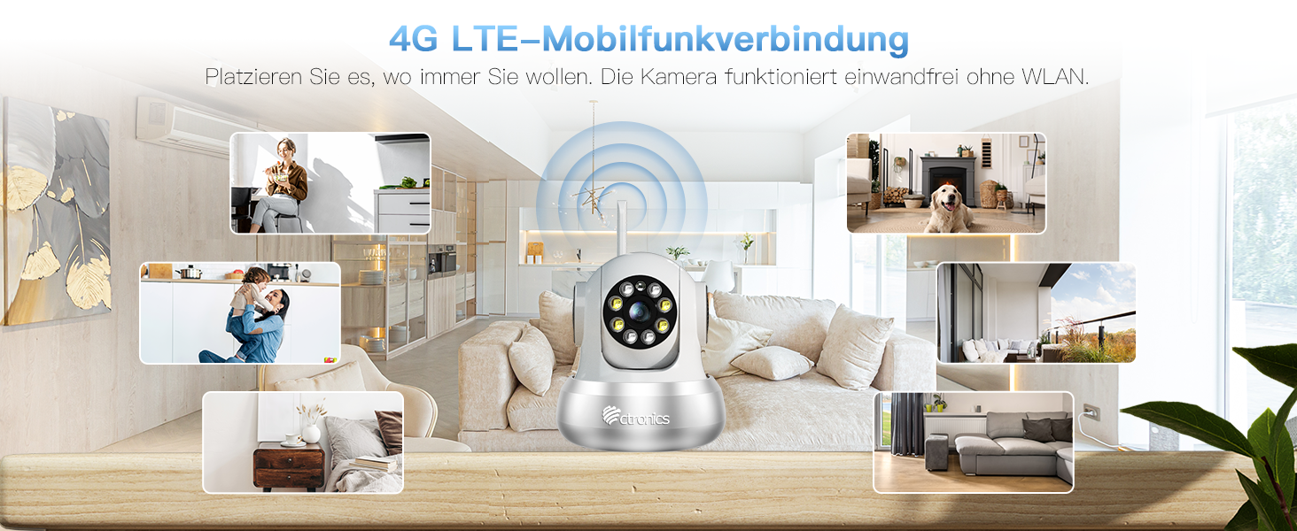mobile eberwachungskamera ip wlan innen — фото 2