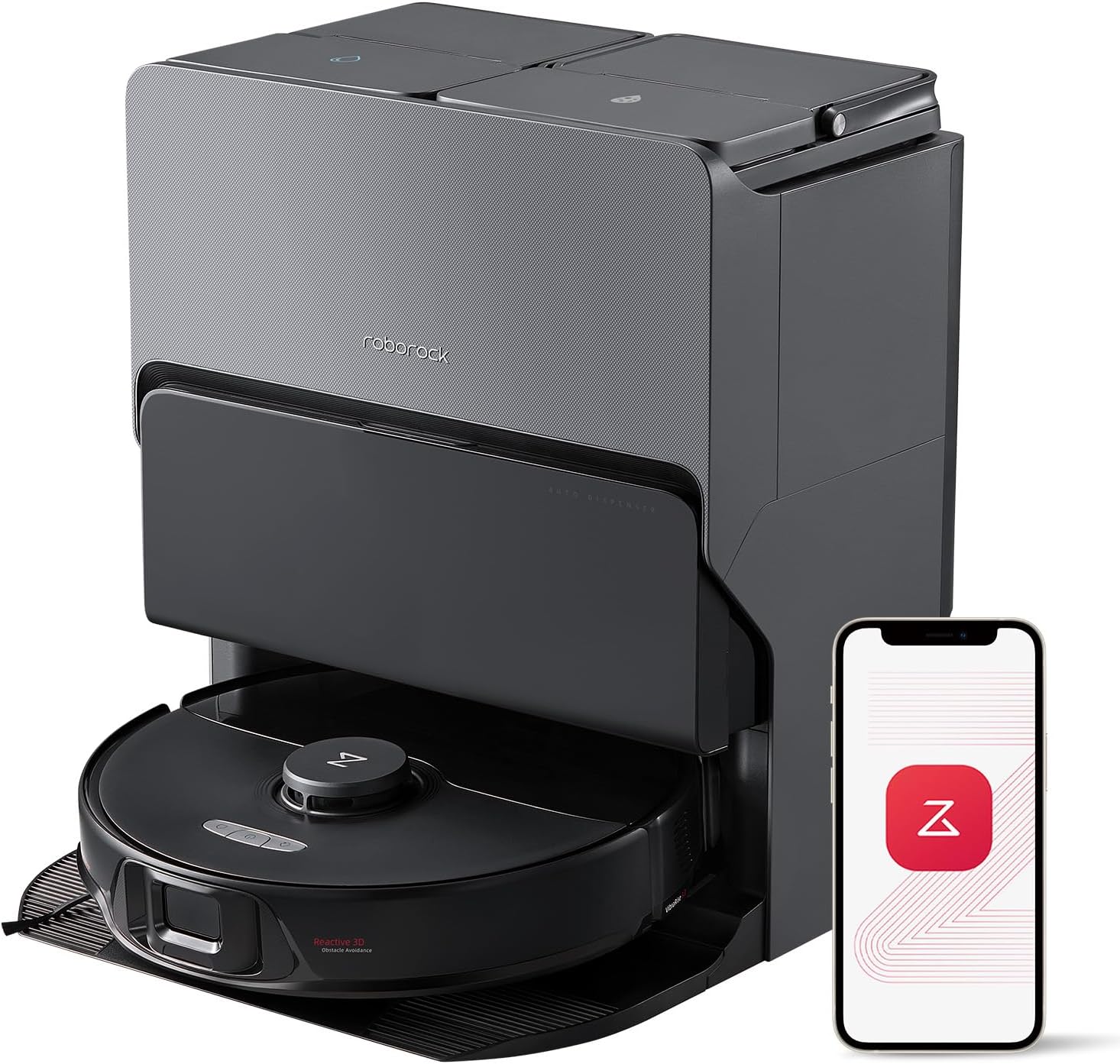 Roborock S7 Max Ultra Schwarz 5500Pa — фото 4