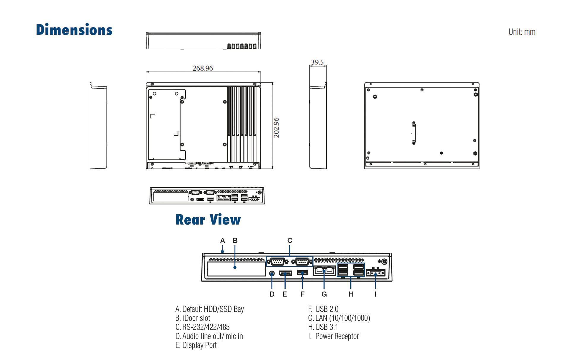 Janz Tec Panel PC TPC-B510-833AO — фото 5