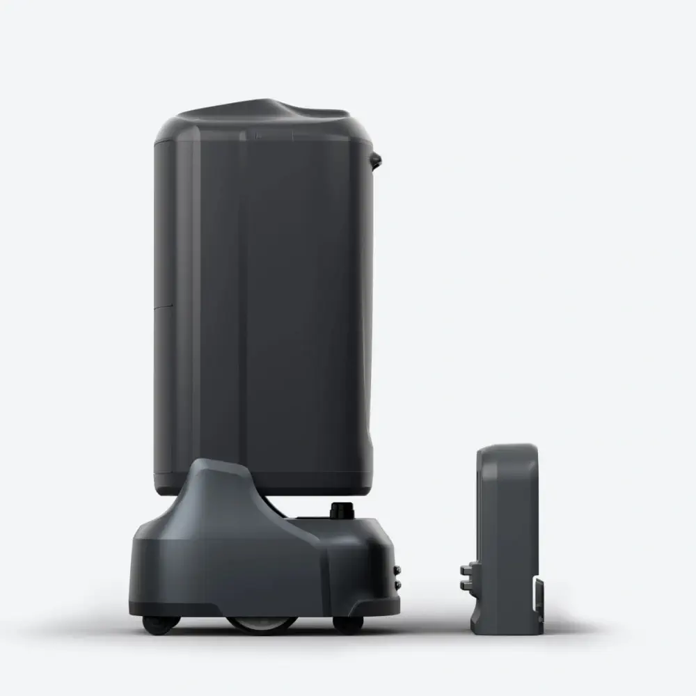 PUDU FlashBot Building Delivery Robot (Black) — фото 3